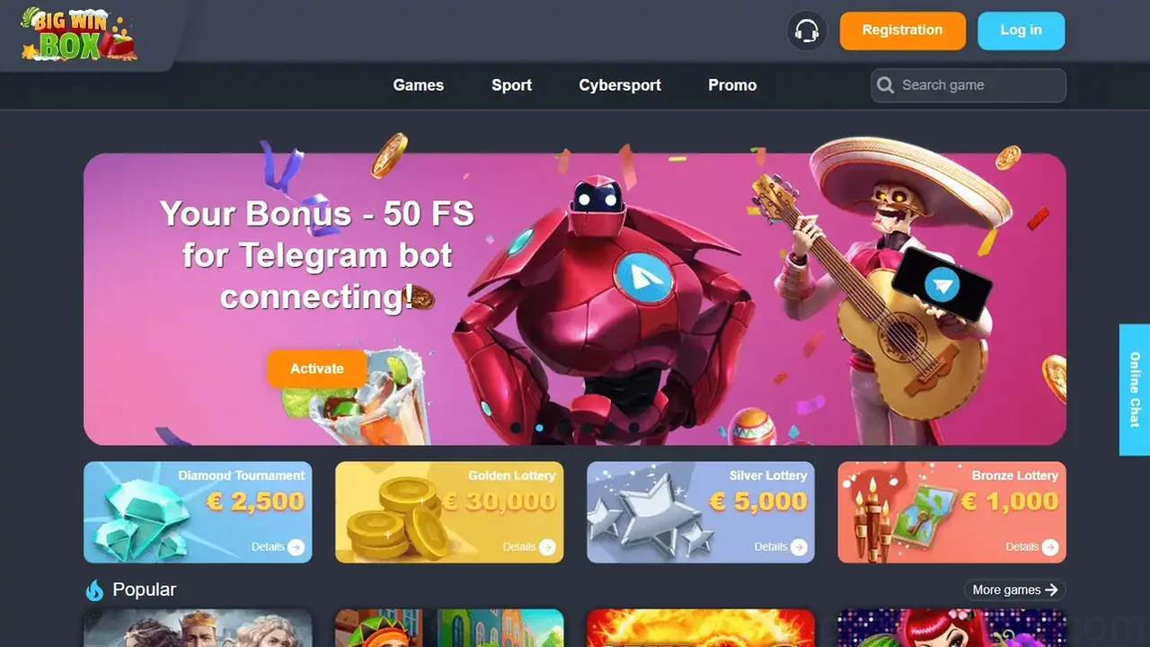 Bigwinbox Casino Casino